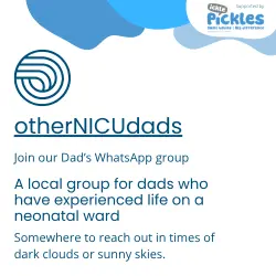 Ickle Pickles Launches New Online Support Group for NICU Dads in Pembury